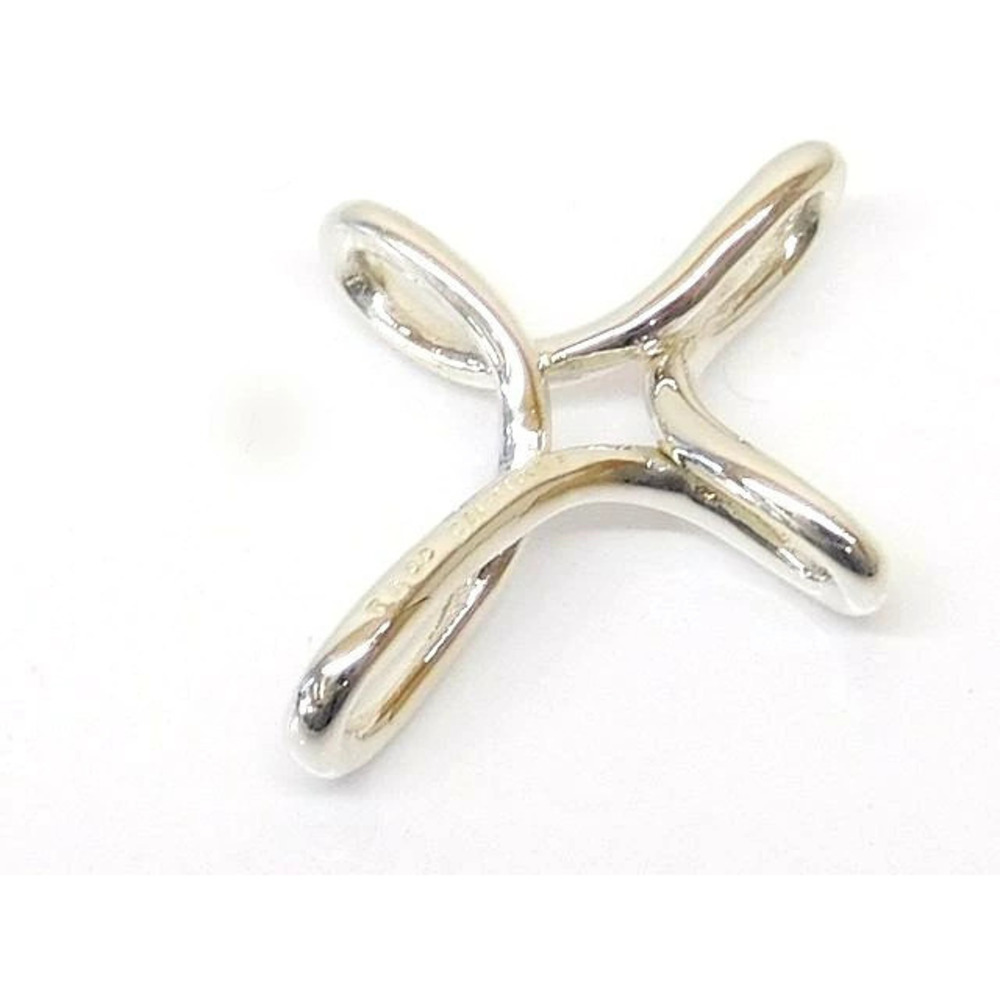 Tiffany Co Infinity Cross Pendant Sterling Silver